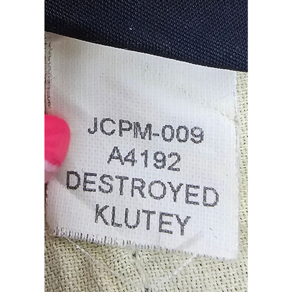 J.Crew Point Sur Jeans "Destroyed Klutey" SZ 24 Blue Distressed Straight - Picture 8 of 14